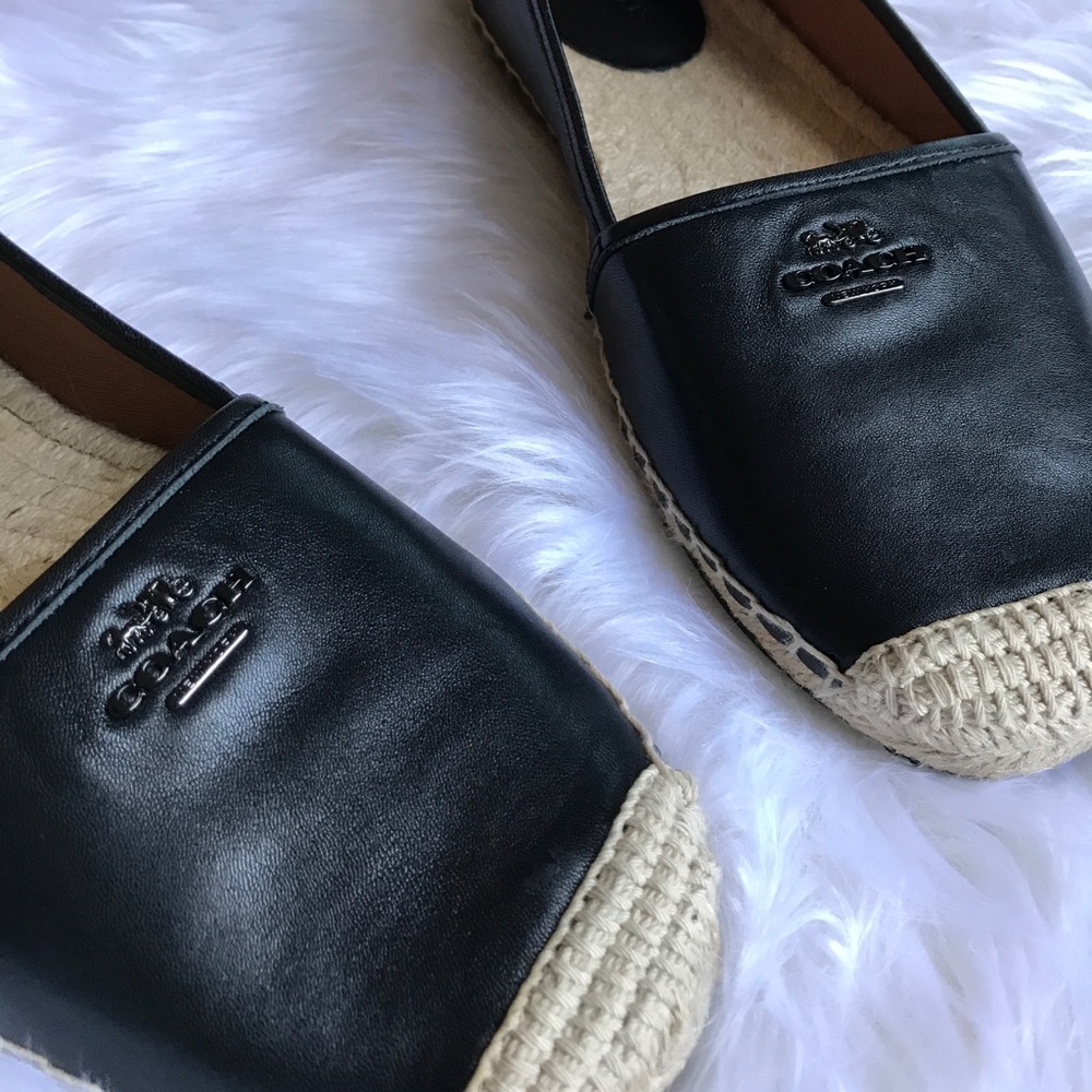 Coach Leather Espadrilles - Picture 3 of 7