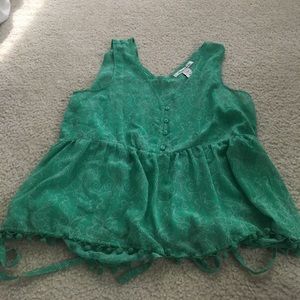 green american rag tank top