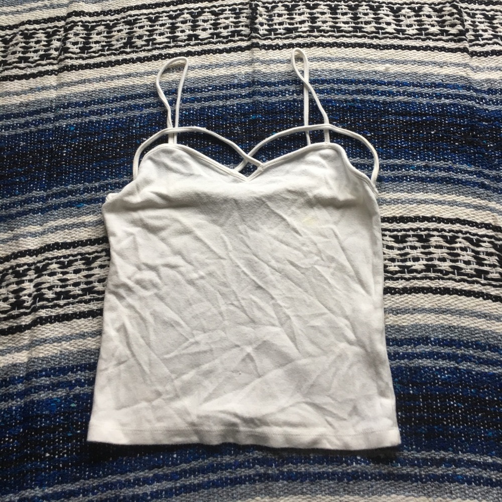 Brandy Melville White Tank Top