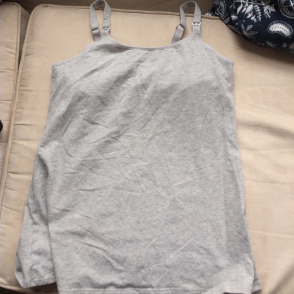 Nursing tank top