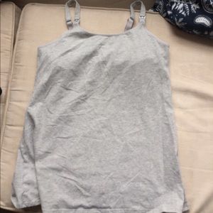 Nursing tank top
