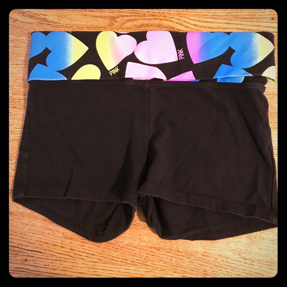 NWOT PINK Yoga Shorts