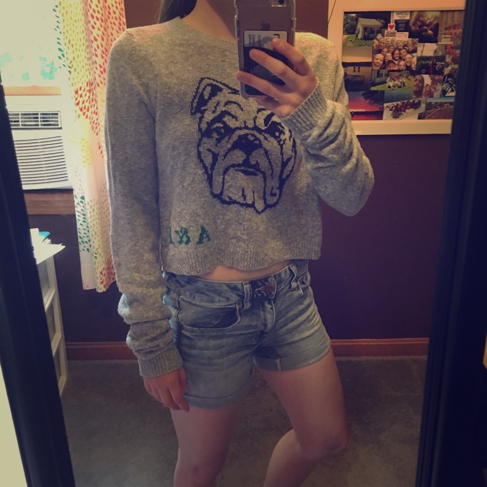 Abercrombie & Fitch Cropped Sweater