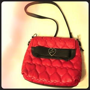 Betsy Johnson Cross Body Purse Pink 💕