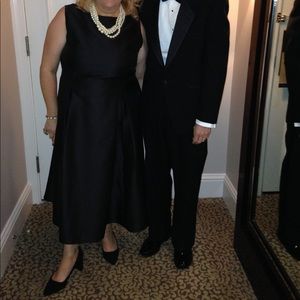 Classic formal t length dress