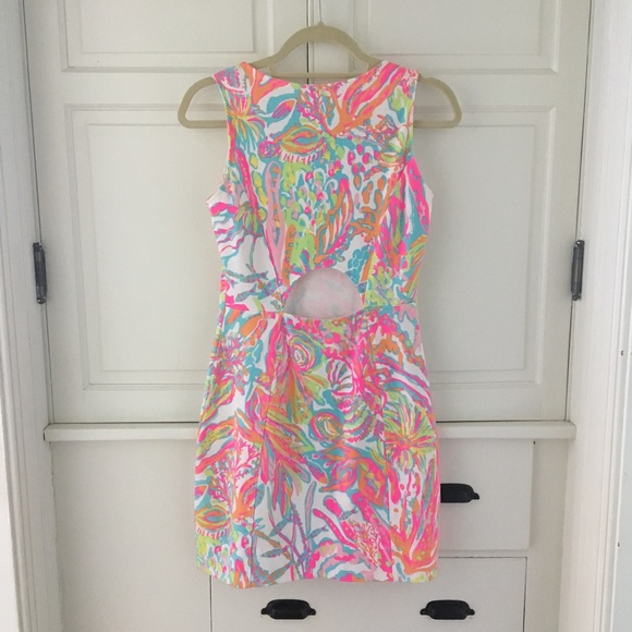 Lilly Pulitzer Whiting Cut-Out Shift Dress - Picture 5 of 7
