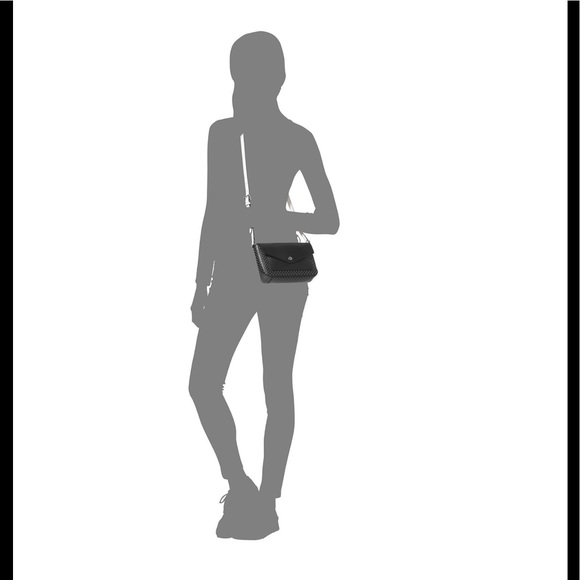 Michael Kors Greenwich Small Flap Crossbody NavyWh - Picture 3 of 3