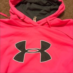 Hot Pink Under Armour Hoodie