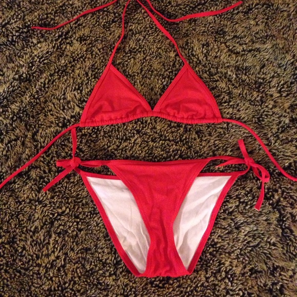 Victoria's Secret Other - VICTORIA'S SECRET Red Bikini