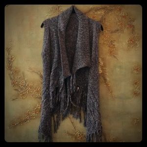 Romeo & Juliet couture fringed vest