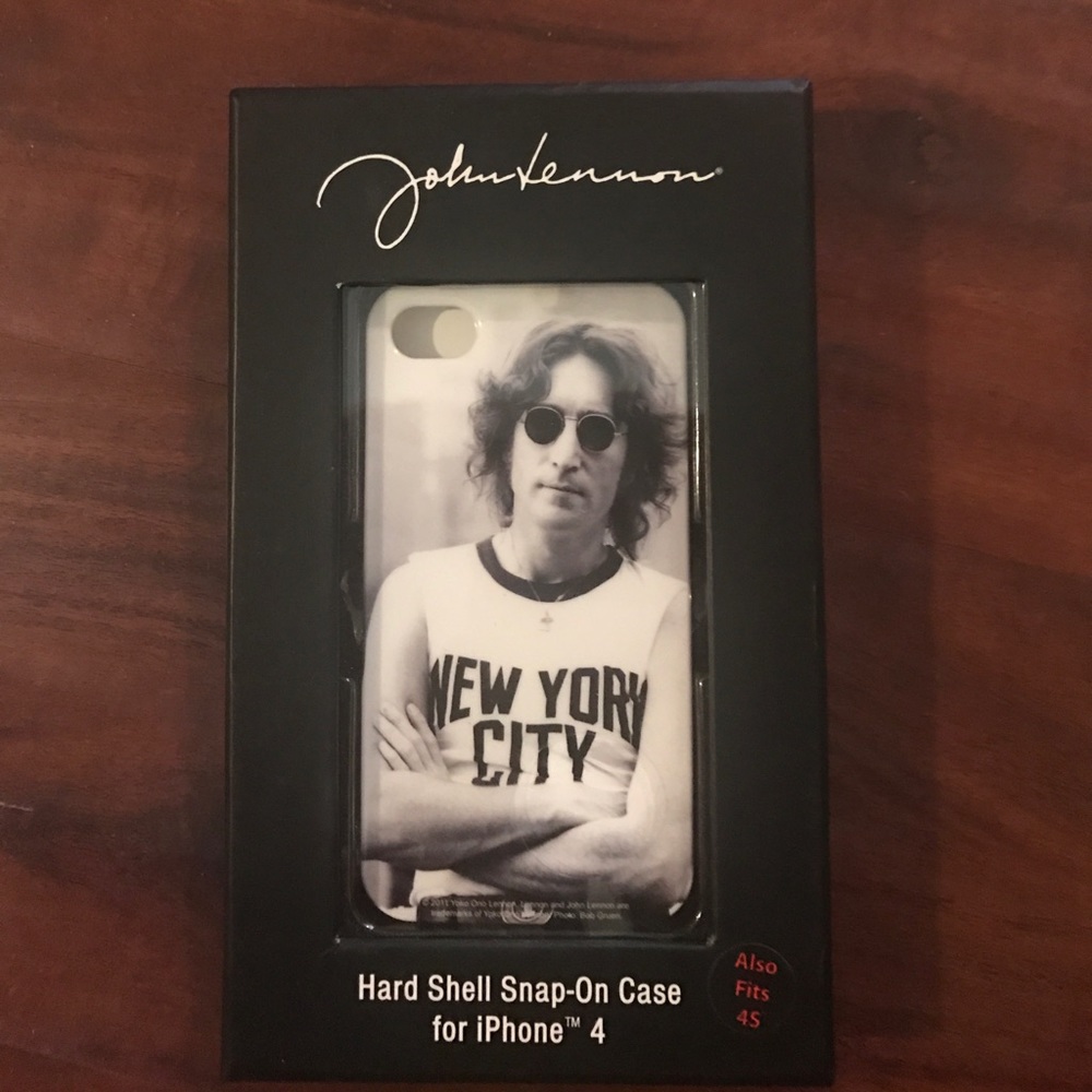 John Lennon Snap on IPhone case for 4/4s.