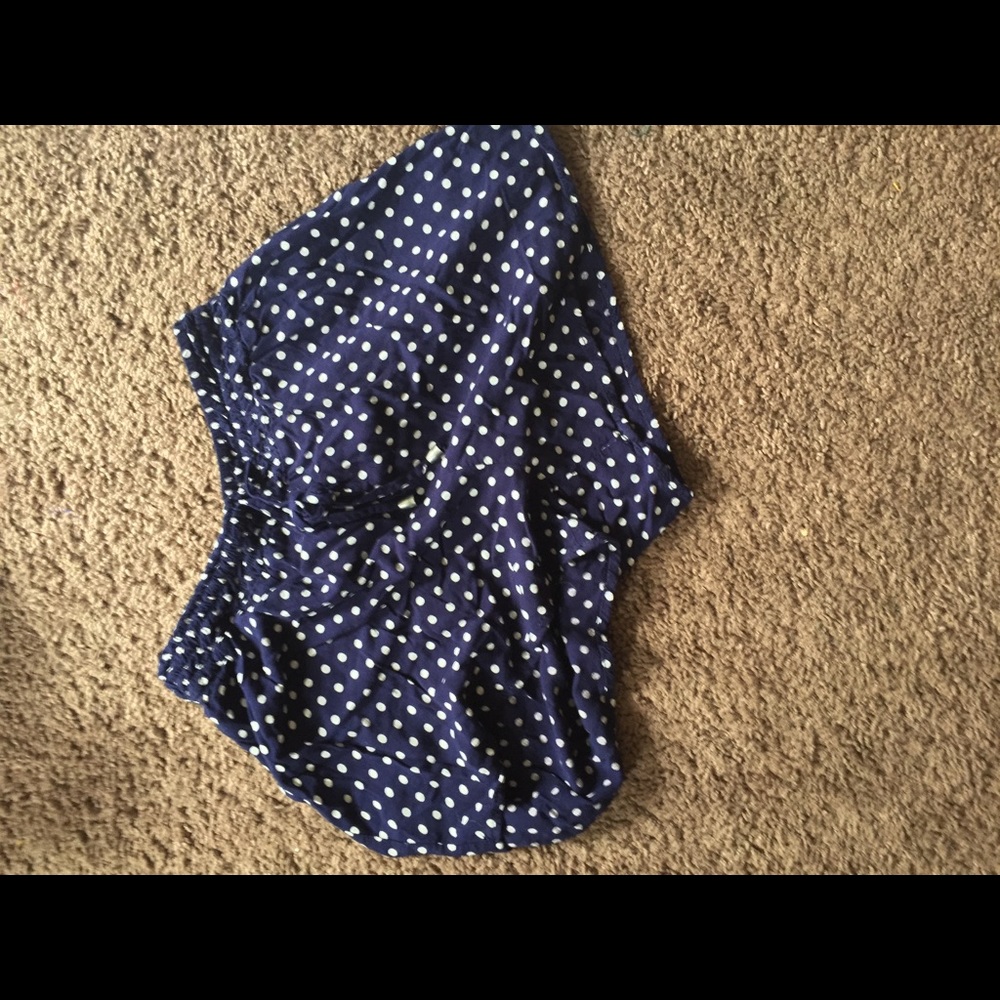 Polka dot shorts