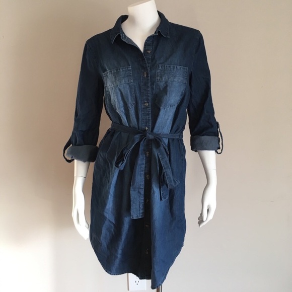 Charlotte Russe Dresses & Skirts - Charlotte Russe Denim Dress