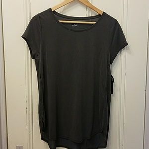 Apt. 9 -MP- Grey short sleeve tunic