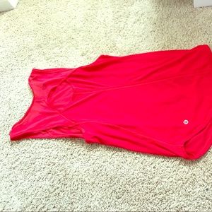 Lululemon workout top with added ventilation.