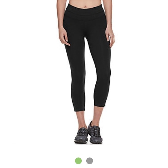 tek gear Pants - Tek Gear Dry Tek Mid-rise Basic Capris