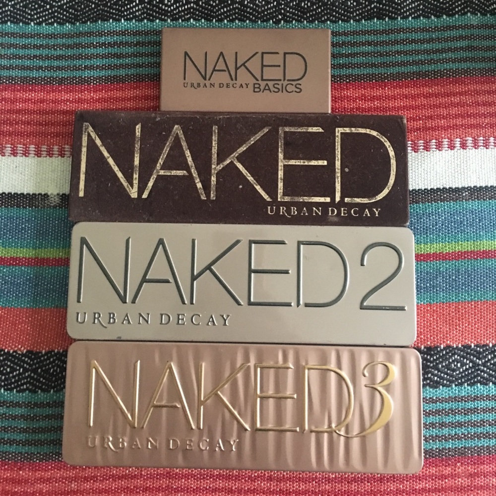 Urban decay palettes naked basics 2&3 eyeshadow