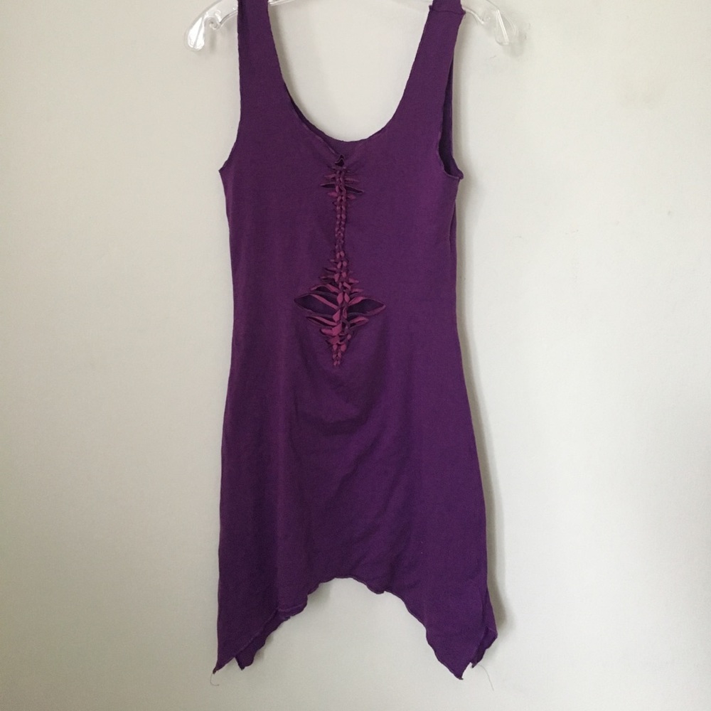 Purple Boho Dress