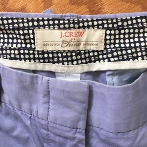 J. Crew Factory chino shorts, 5 inch inseam