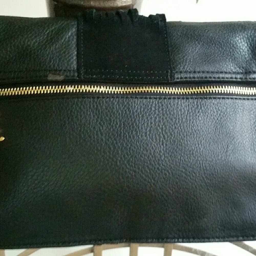 Christian Audiger Fringe And Sequin Clutch - image 5