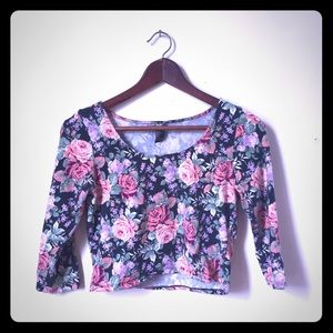 Floral Crop Top