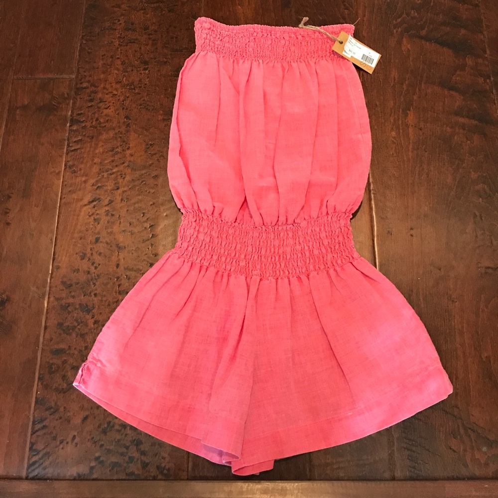 NWT Surf Gypsy Women's Smocked Romper Size M