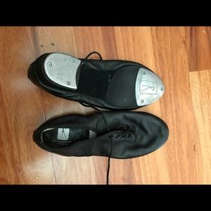 Women's black soft Tap Shoes