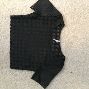 Mesh crop top