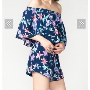 Show me your Mumu Rosarita Romper Lilies of Love