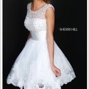 Ava Lace White Bridal Dress