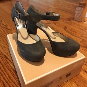 Brand new Michael Kors suede shoes
