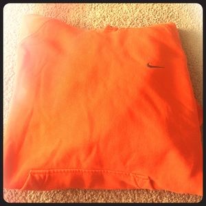 Nike Orange Sweatshirt Large