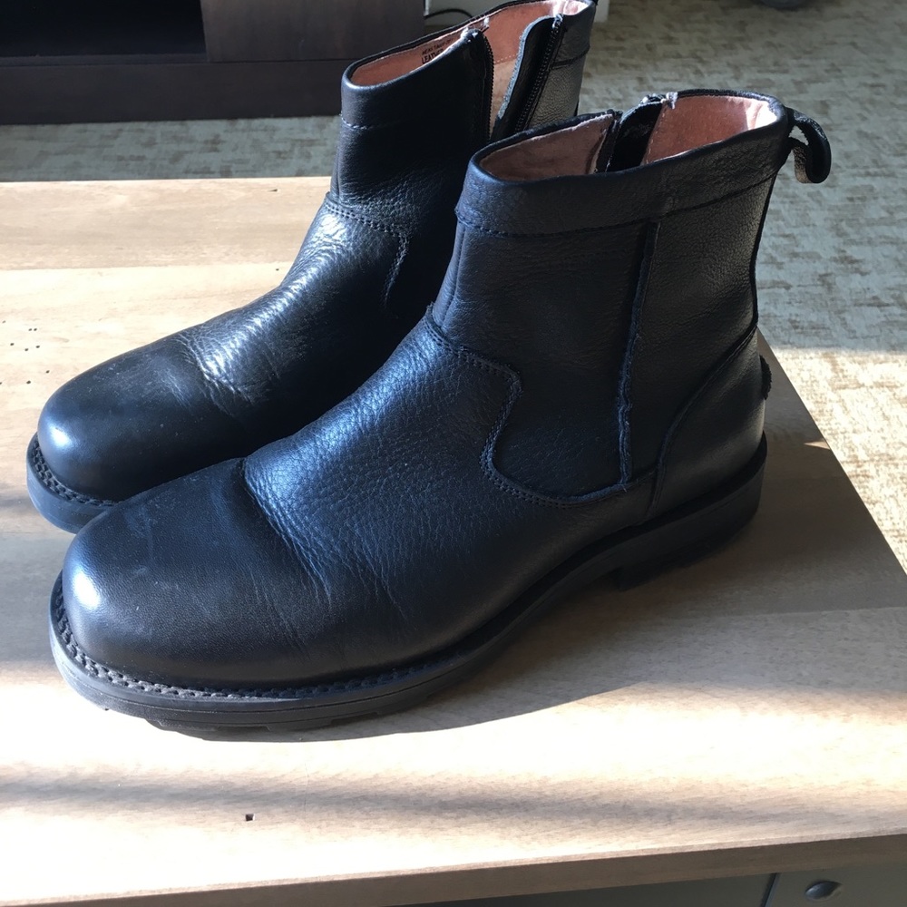 All black boots