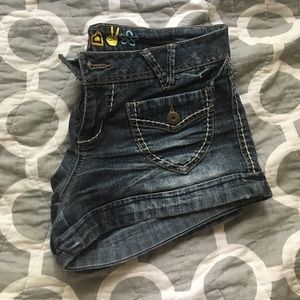 Dark wash Denim shorts