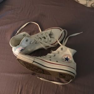 White high top Converse