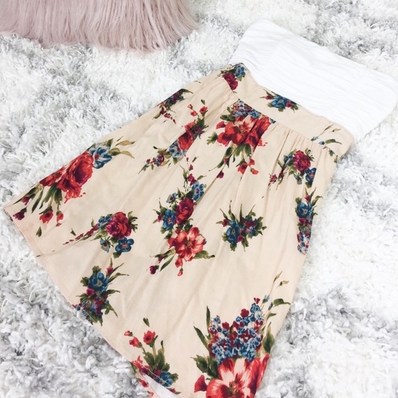 Wet Seal Tops - Floral Tunic Top