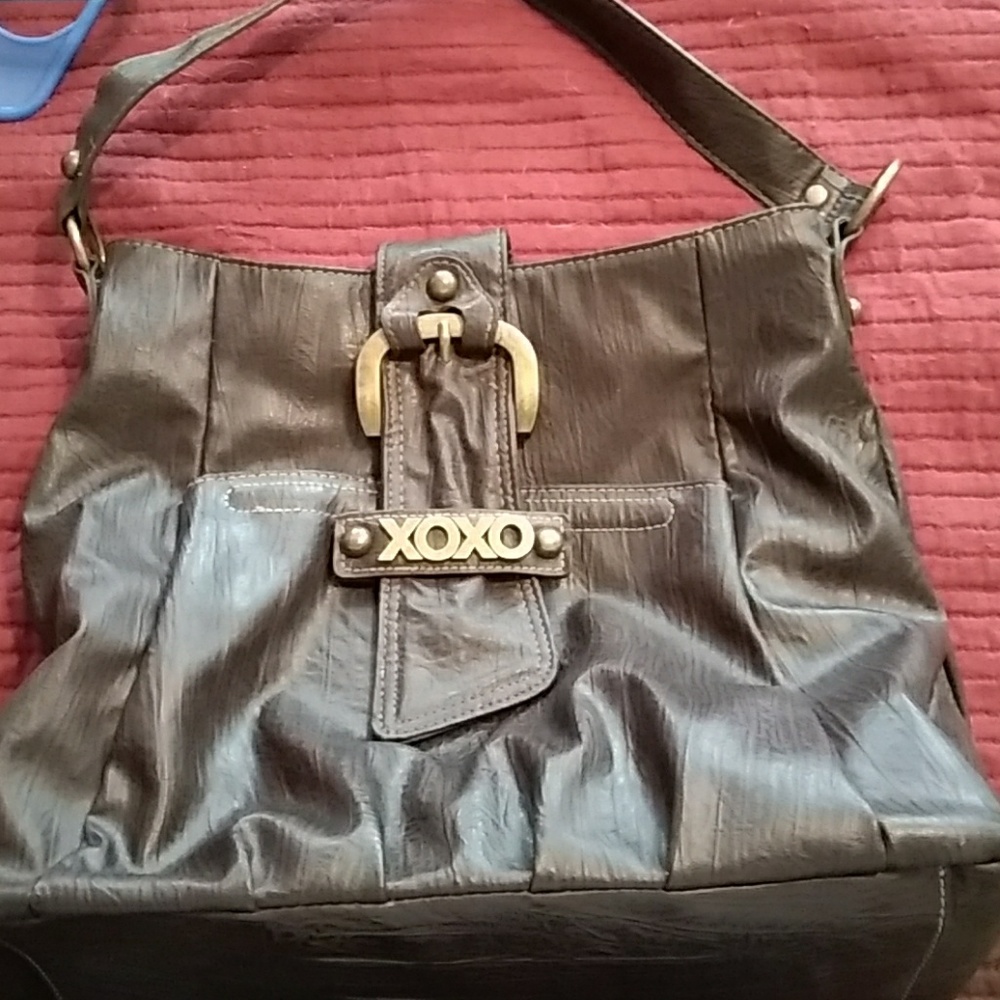 Brown XOXO Purse