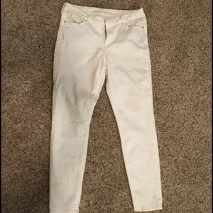 White jeans