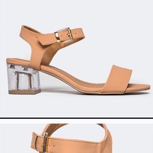 Nude sandals