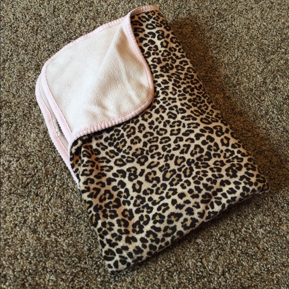 Cheetah Baby Girls Blanket