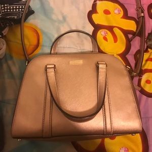 Kate spade rose gold crossbody bag