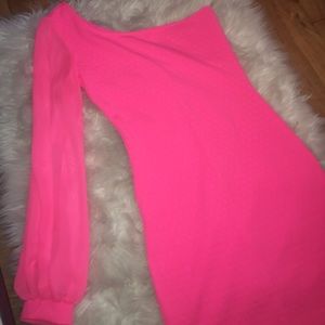 CHARLOTTE RUSSE pink dress
