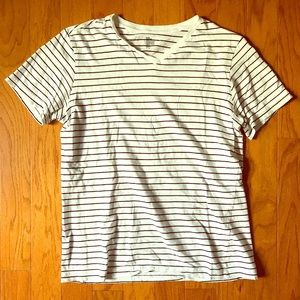 Black and White Striped T-Shirt