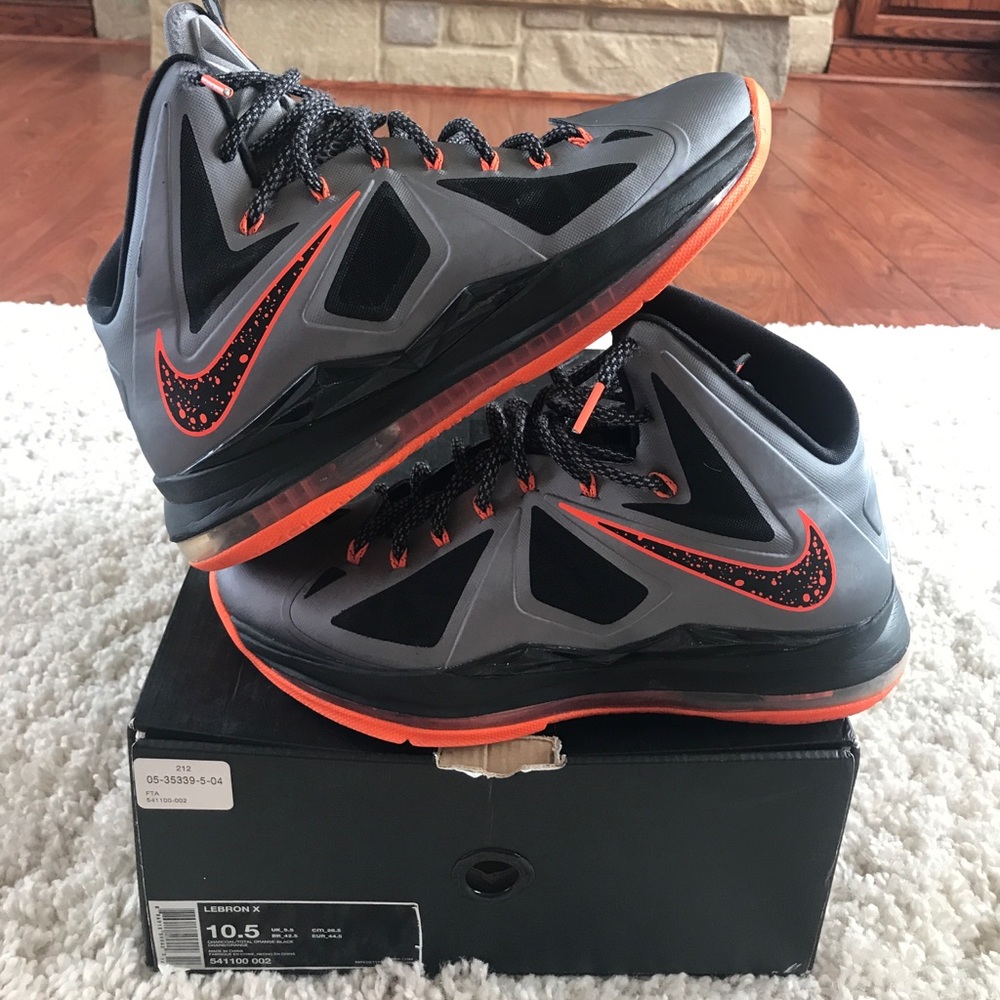 Nike Lebron x Lava