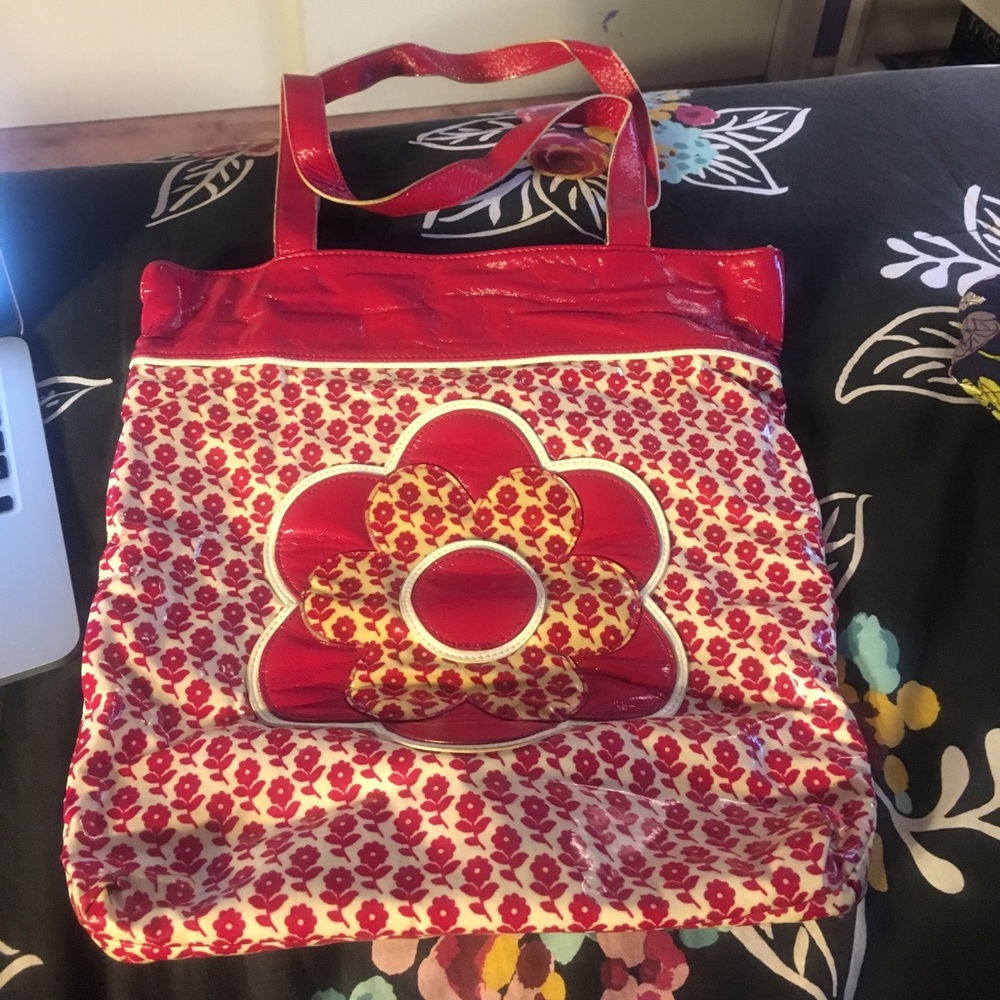 Floral tote