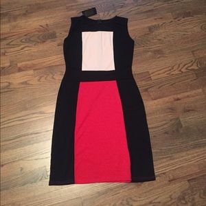Colorblock dress