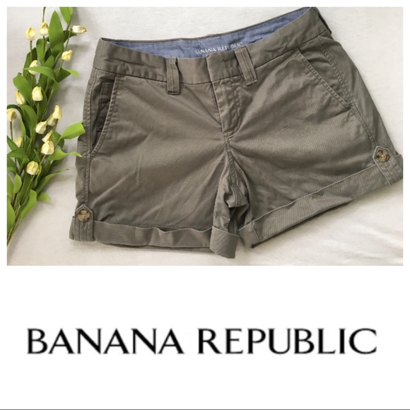Banana Republic Pants - Banana Republic Weekend Shorts Size 4 Grey