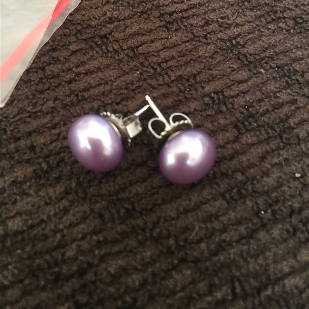 925 sterling honora pearl earrings
