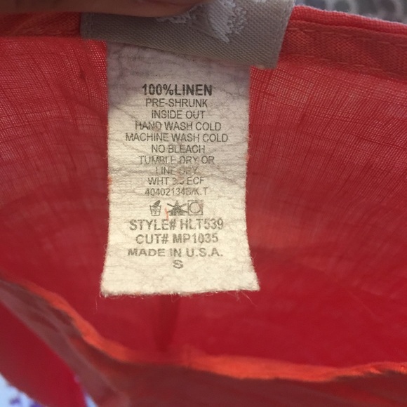 Salmon high-low sundress - Picture 3 of 4