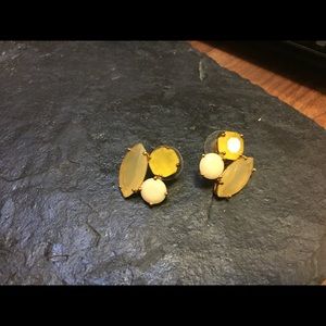 Kate spade yellow earrings! Never worn!